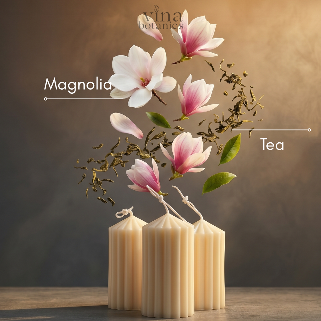 Peak Ribbed Pillar Candle