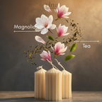 Peak Ribbed Pillar Candle