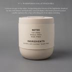 No.4 Whispering Dalat Pines Hill Scented Candle - 200g | Gift Box