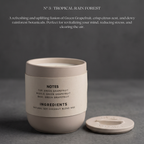 No.3 Tropical Rain Forest Scented Candle - Green Grapefruit - 200g | Gift Box