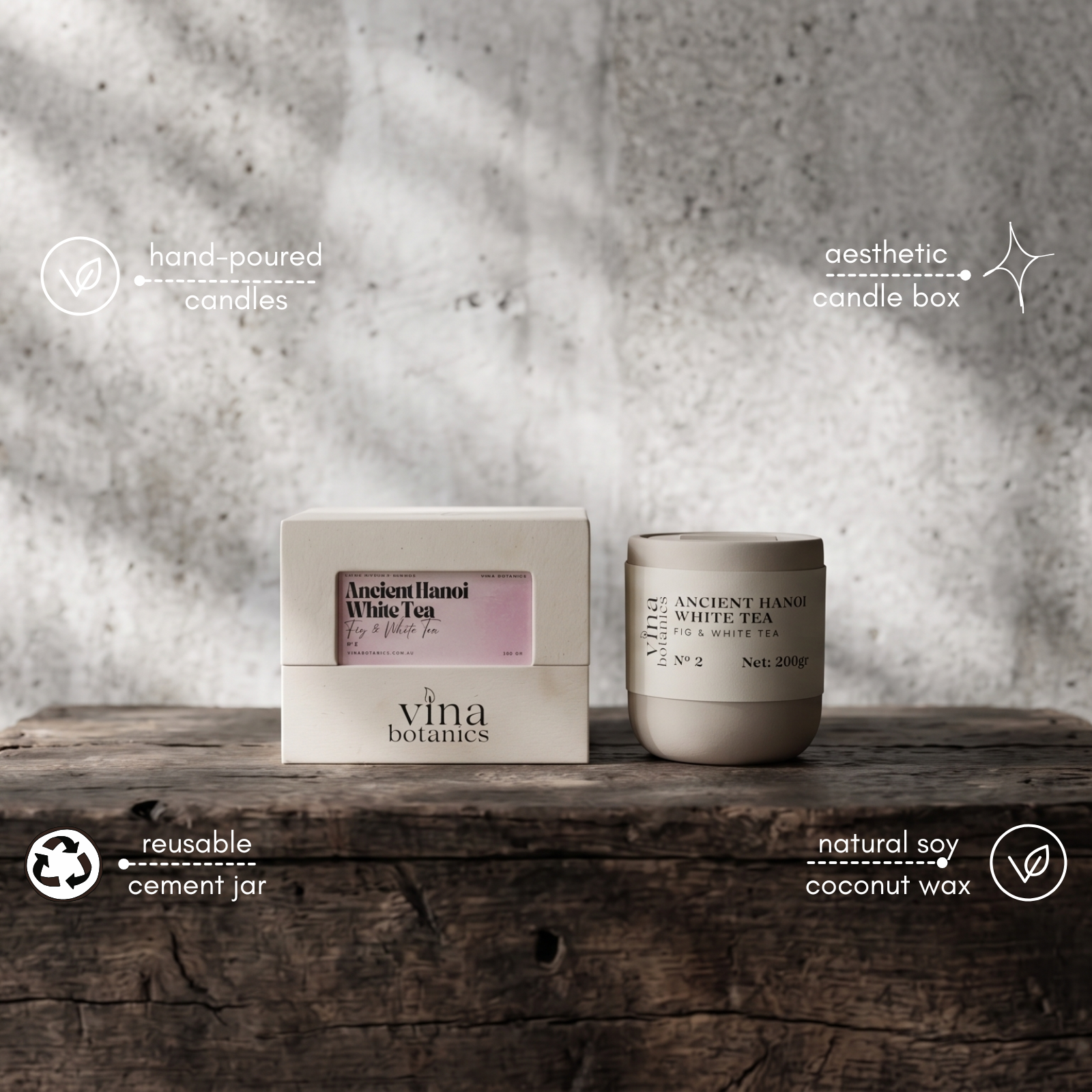 No. 2 Ancient Hanoi White Tea Scented Candle