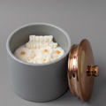 3D No. 7 Hoi An’s Ancient Santal – Floral Artisan Ceramic Candle